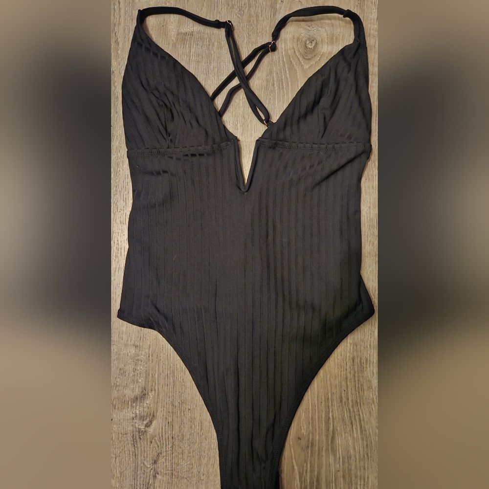 Sexy black one piece